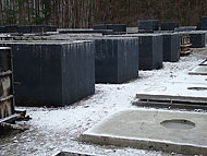 Plac produkacja szamb betonowych Sanok